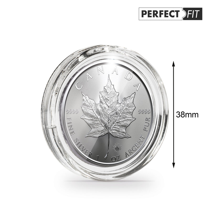 Ultra Perfect Fit Coin Capsules with tube