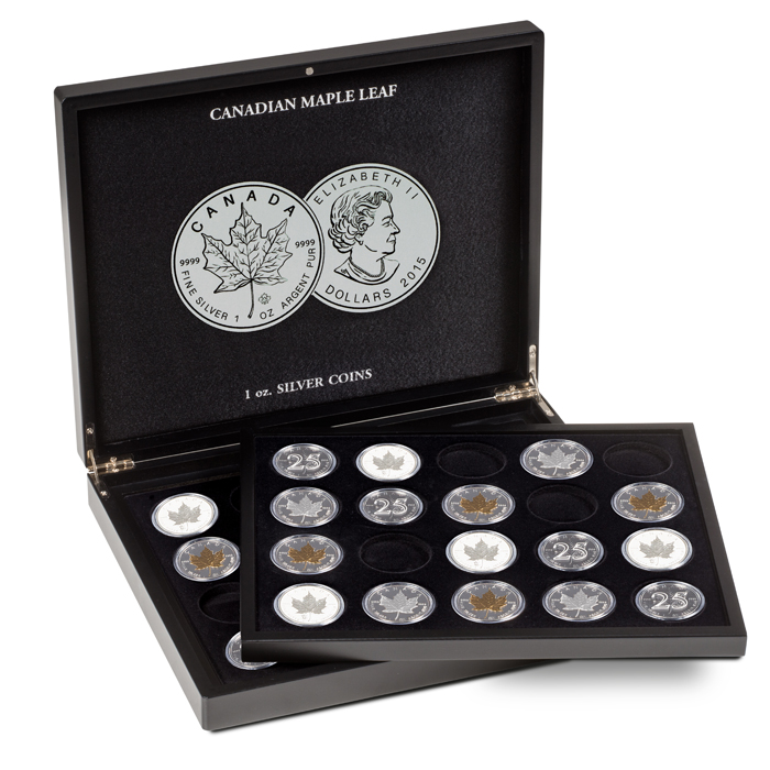 Presentation Case For 20 Canadian "$20 For $20" Silver Coins