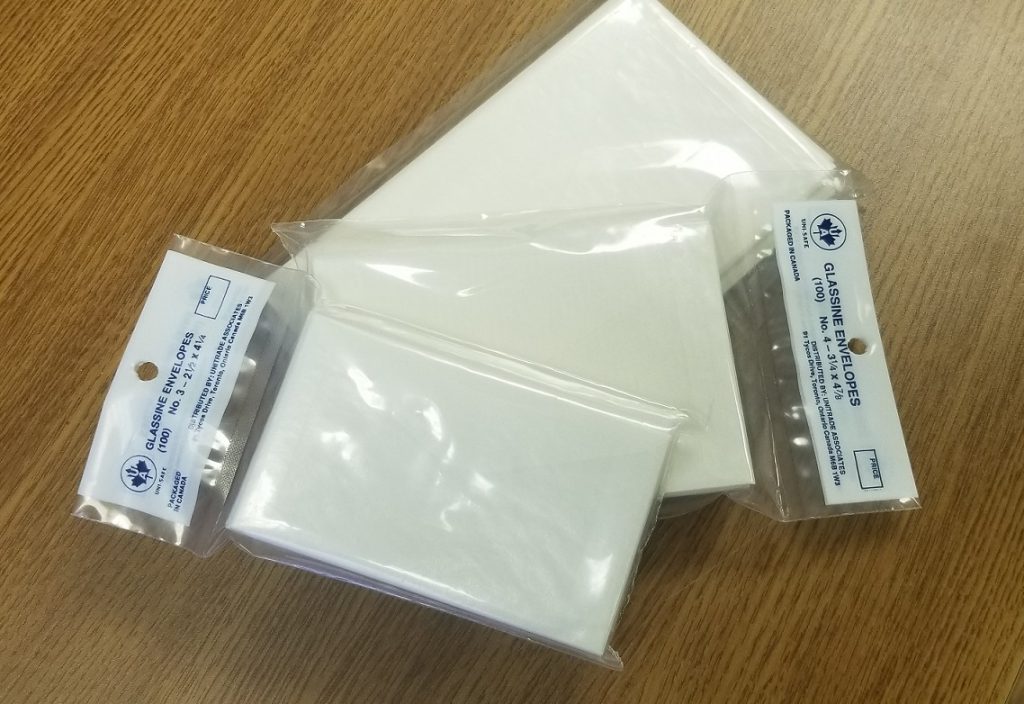UNITRADE GLASSINE ENVELOPES Coin and Stamp Supplies