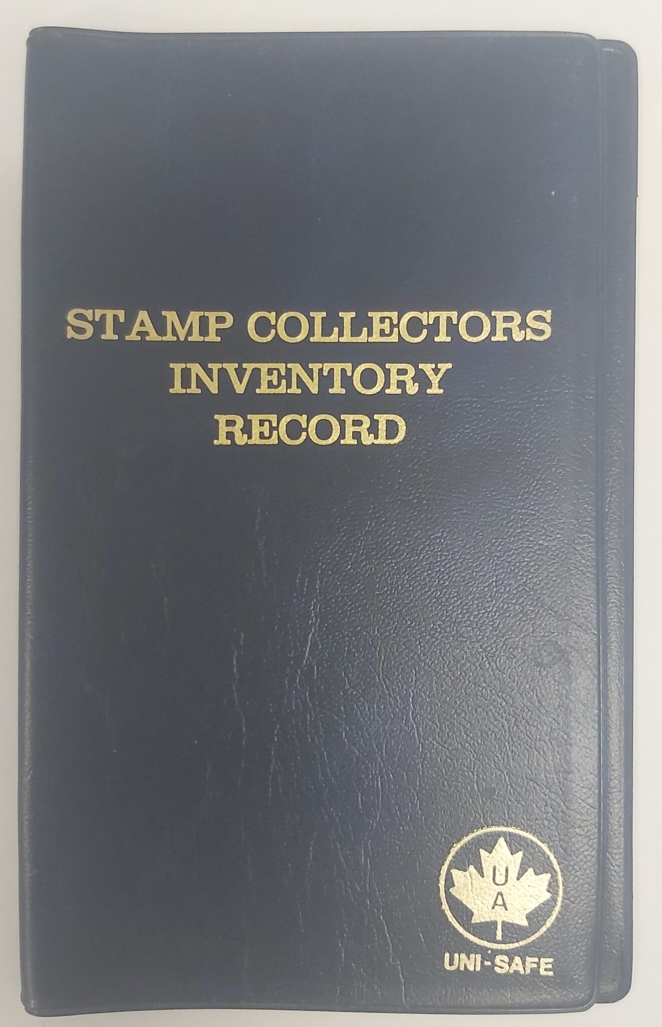 Bound Stamp Inventory Record Coin and Stamp Supplies