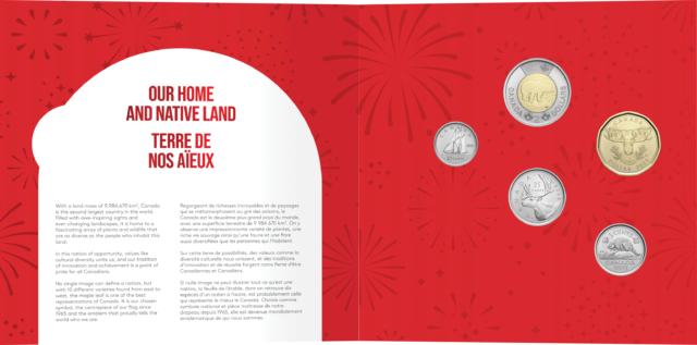O Canada Five-Coin Gift Card Set (2023) - Image 2