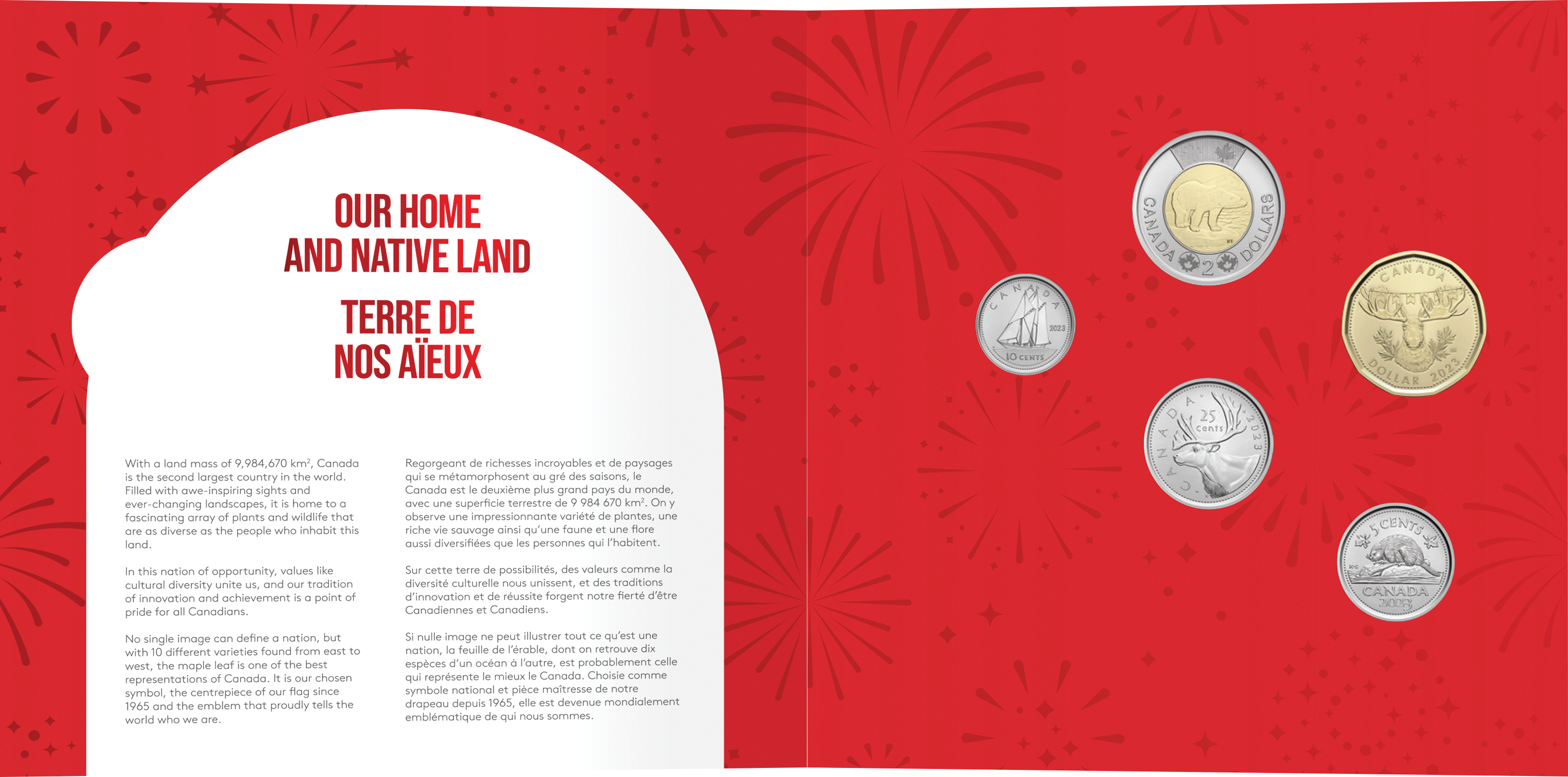 O Canada Five-Coin Gift Card Set (2023) - Image 2