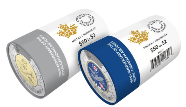 2024 SPECIAL WRAP ROLL - 100TH ANNIVERSARY OF THE ROYAL CANADIAN AIR FORCE