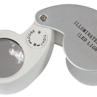 LINDNER FOLDING MAGNIFIER WITH LED LIGHTING