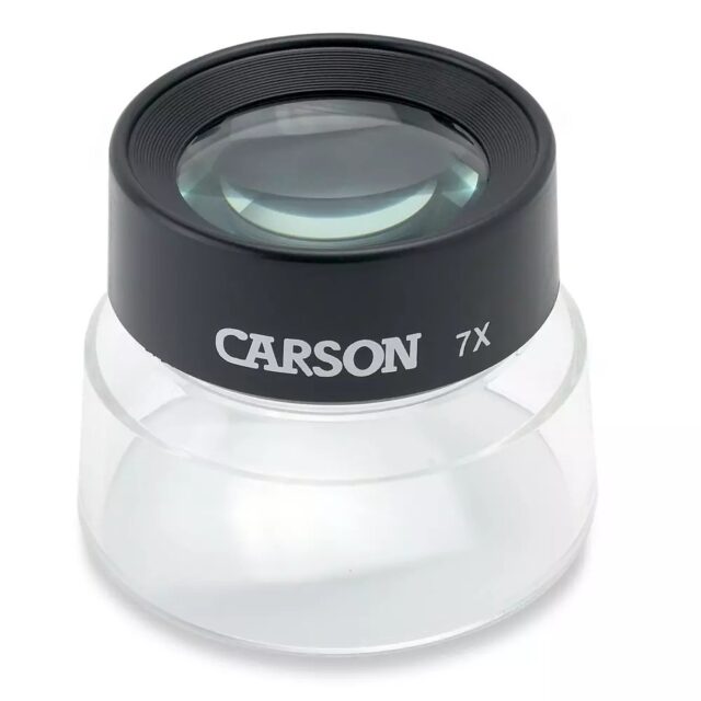 7.5x Pre-Focused Dual Lens Stand Magnifier - Image 2