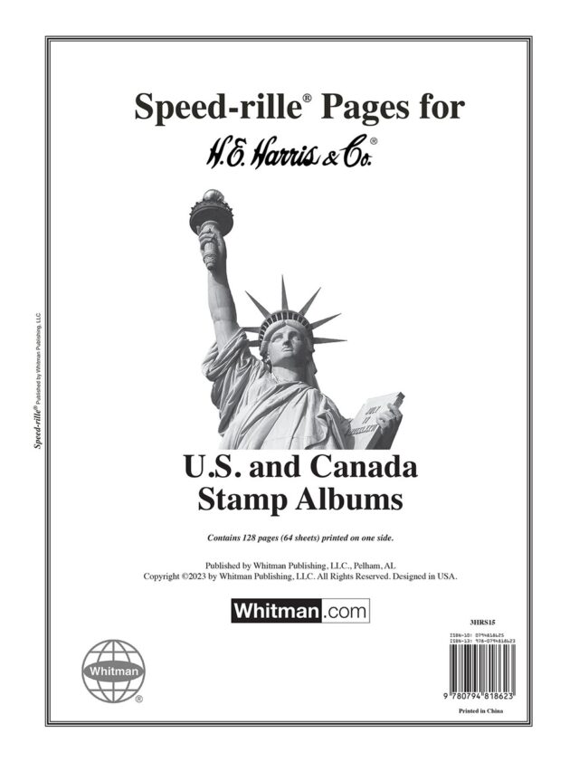 Speed-rille Pages for Canada, U.S. and WW Stamp Albums