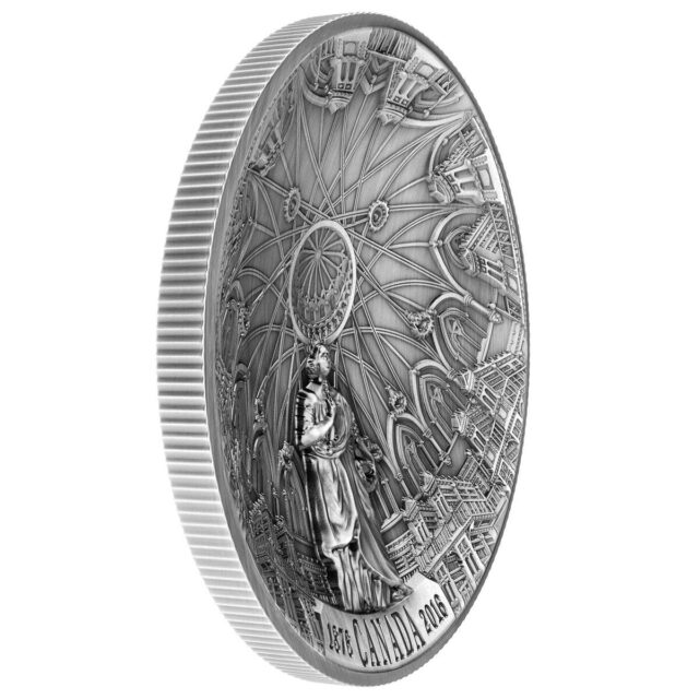 2016 Canada $25 The Library of Parliament Fine Silver (No Tax) - Image 2