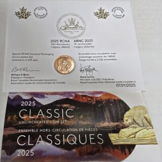 2025 Special RCNA Souvenir Packaging Uncirculated Set
