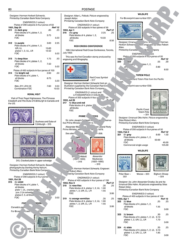 The 2026 Trajan Canada Specialized Stamp Catalogue.  BONUS: Handmade bookmark included. - Image 4